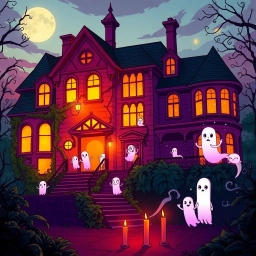 Whose Haunt is This? - Text-based game
