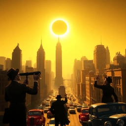 Eclipse Chronicles: Shadows Over New York - Text-based game