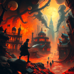 Dreamscape Duel: Whose Nightmare Is It Anyway? - Text-based game