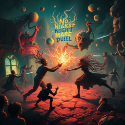 Nightmare Duel: Dreamscape Showdown - Text-based game