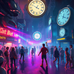 ChronoChase: Whose Time Is It Anyway? - Text-based game