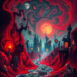 Nightmare Chronicles: Whose Nightmare Is It Anyway? - Text-based game
