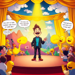 Whose Laughter Is It Anyway? - Text-based game