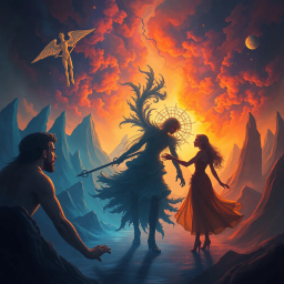 Nightmare Duel: Dreamscape Showdown - Text-based game