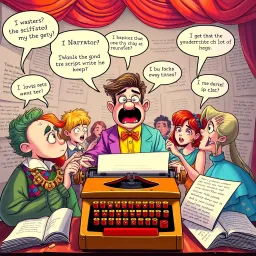 Whose Story Is It Anyway? - Text-based game