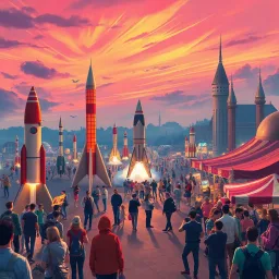 Rocket Dreams: Beyond the Sky - Text-based game