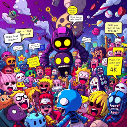 Memeception: Who's Hello Is It Anyway? - Text-based game