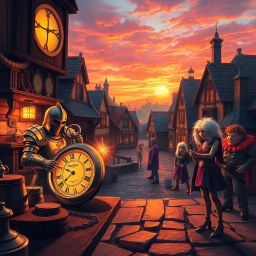 ChronoConfusion: Whose Time Is It Anyway? - Text-based game