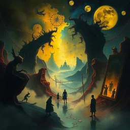 Whose Nightmare Is It Anyway? - Text-based game