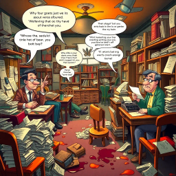 Whose Nonsense Is It Anyway? - Text-based game