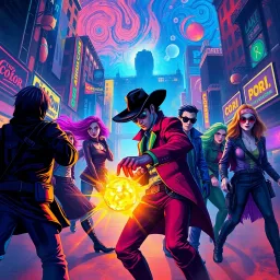 Spectraverse: The Color Heist - Text-based game