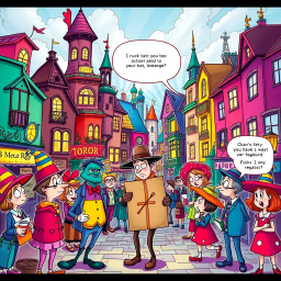 Whose Hat Is It Anyway? - Text-based game