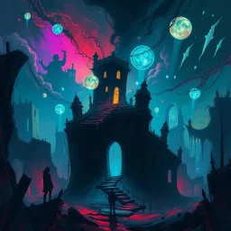 Nightmare Chronicles: Whose Nightmare Is It, Anyway? - Text-based game