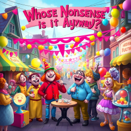 Whose Nonsense is it Anyway? - Text-based game