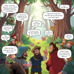 MetaQuest: Whose Adventure Is It Anyway? - Text-based game