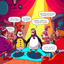 Whose Nonsense is it Anyway? - Text-based game