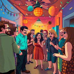 Heads-Up: Whose Hello Is It Anyway? - Text-based game