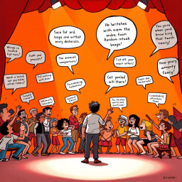 Whose Lines Are These Anyway? - Text-based game