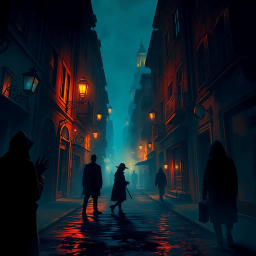 Whose Shadows Are These? - Text-based game