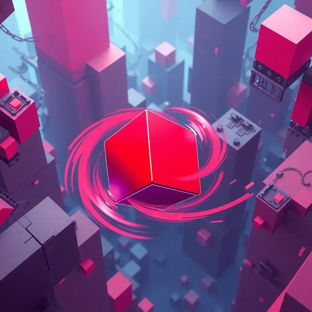Spinning Cube Adventure