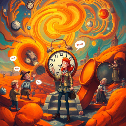 ChronoChaos: Whose Time is it Anyway? - Text-based game