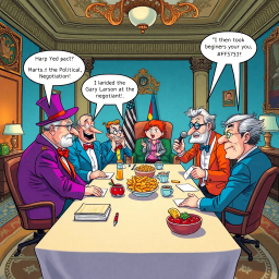 Squad Goals: Negotiation Nation - Text-based game