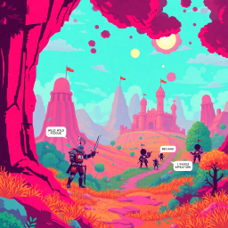 Questing for Connection - Text-based game