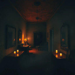 Echoes in the Dark - Text-based game
