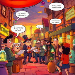 Heist & Hijinks: The Mischief Makers - Text-based game