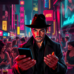 Whose Phone Is This, Anyway? - Text-based game