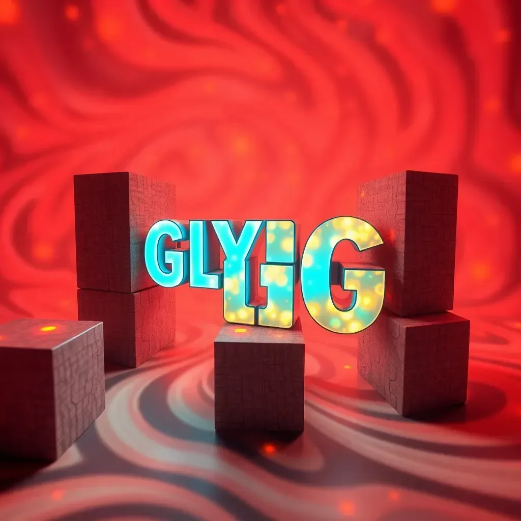 Spinning Glyphs