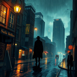 Shadowplay Detectives - Text-based game