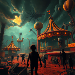 Psychological Horror / Dark Comedy text games