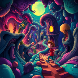 Whose Nightmare Is It Anyway? - Text-based game