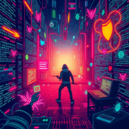 Code Chaos: The DOS Dimension - Text-based game