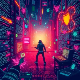 Code Chaos: The DOS Dimension - Text-based game