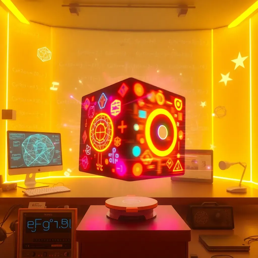 Spinning Glyphs