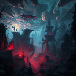 Whose Nightmare Is It Anyway? - Text-based game