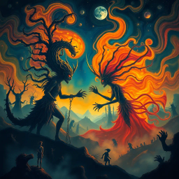 Nightmare Duels: Who's Dreaming Now? - Text-based game