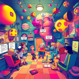 Whose Game Is It Anyway? - Text-based game