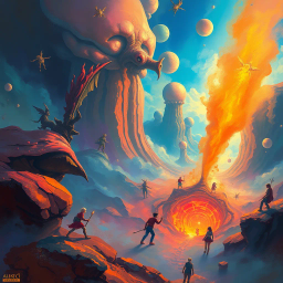 Nightmare Duels: Whose Dreaming Now? - Text-based game