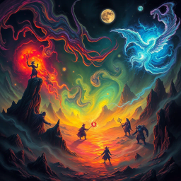 Nightmare Duels: Who's Dreaming Now - Text-based game