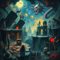 Whose Nightmare Is It Anyway? - Text-based game