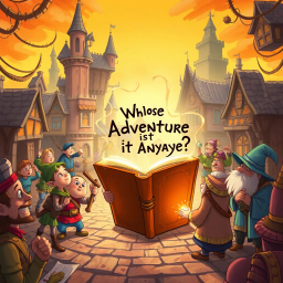 Whose Adventure Is It Anyway? - Text-based game