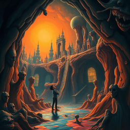 Whose Nightmare is it Anyway? - Text-based game