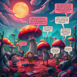 Whose Game Is It Anyway? - Text-based game