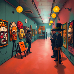 Whose Face Is This Anyway? - Text-based game