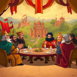 Crown Contenders - Text-based game