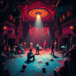 Glitch in the Theatre - Text-based game