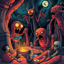 Whose Nightmare Is It Anyway? - Text-based game